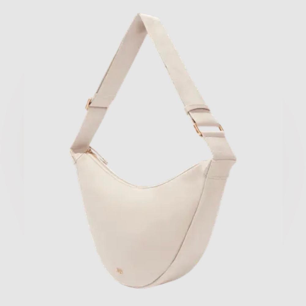 July Everyday Crescent Unisex bag in Taupe NWT